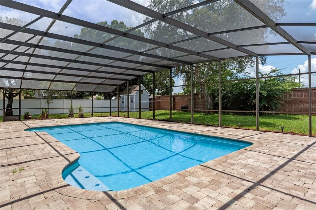 Pool and Screened Enclosure