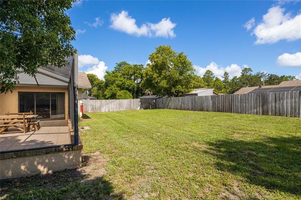 Back of House / Yard