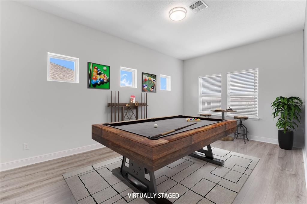 Game Room Option? Virtually Staged