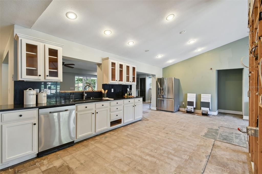 Current Kitchen Partially Demoed