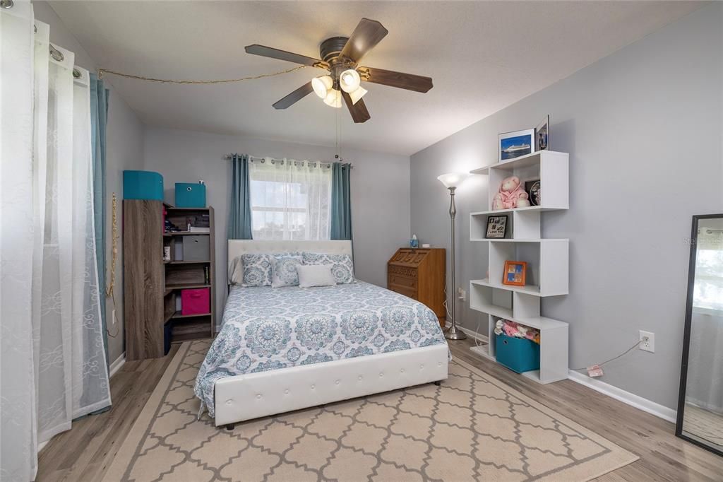 Large Bedroom with walk-in closet