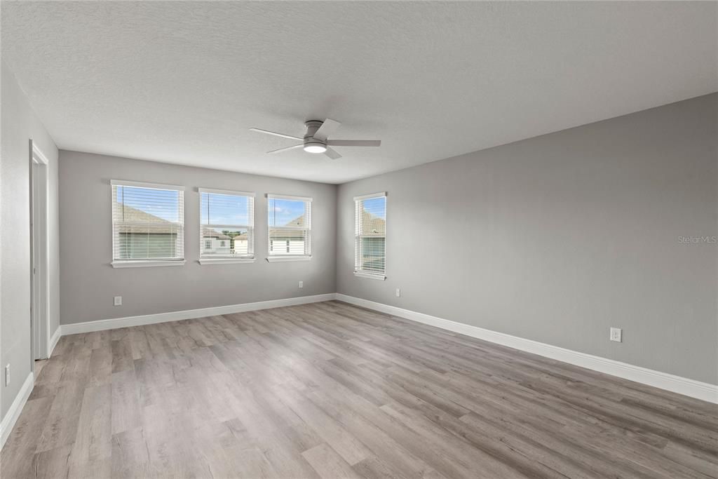 Expansive Master Bedroom