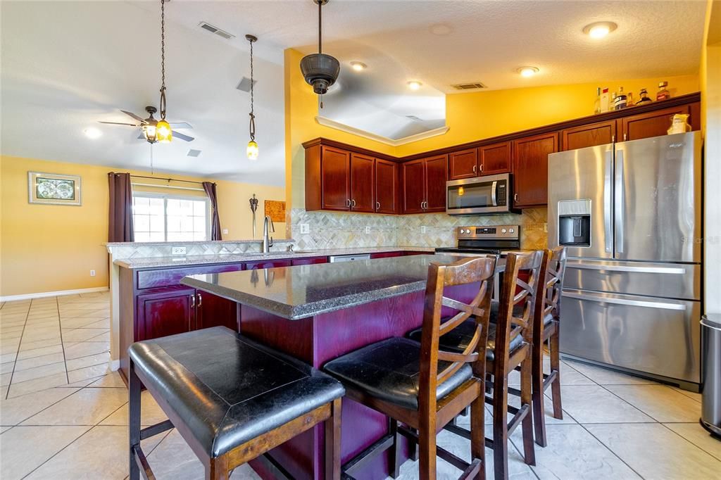 Kitchen with Huge Pantry