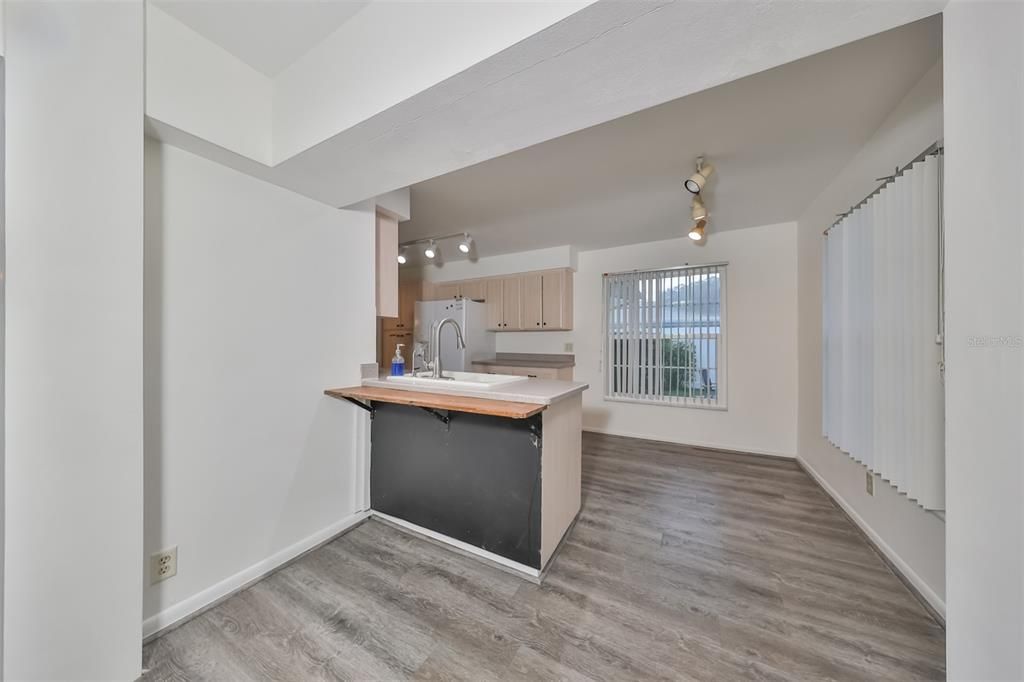 Family/Florida Room with Fireplace.