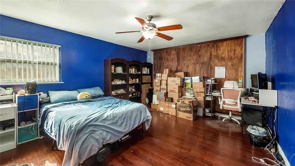 Garage Conversion for 4th Bedroom - Packing has begun and owners are ready to move forward.