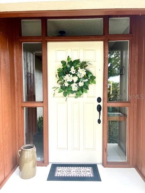 Covered Entry Porch.