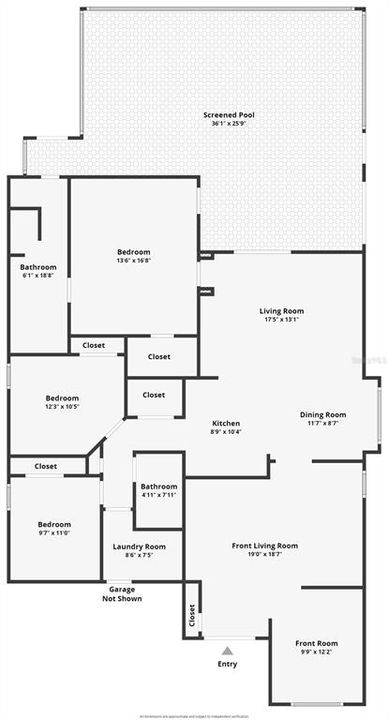 For Sale: $445,000 (3 beds, 2 baths, 1833 Square Feet)