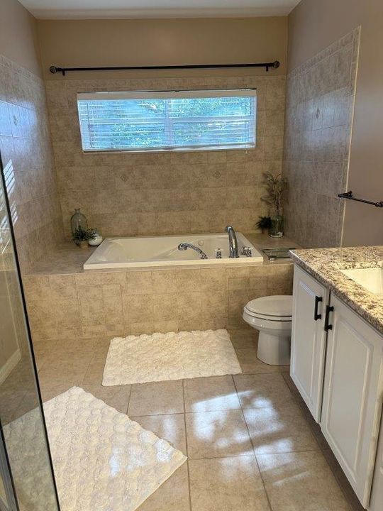 Master Bath with Shower to the left as you walk in