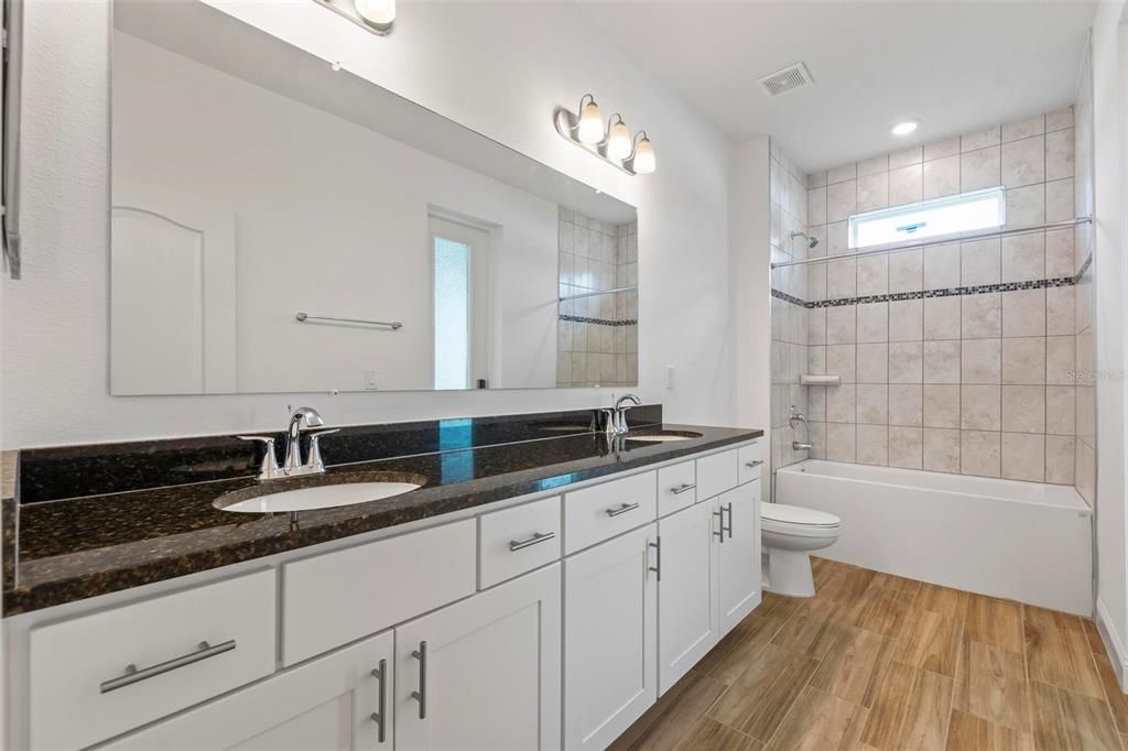 Bathroom#3 with dual sink vanity