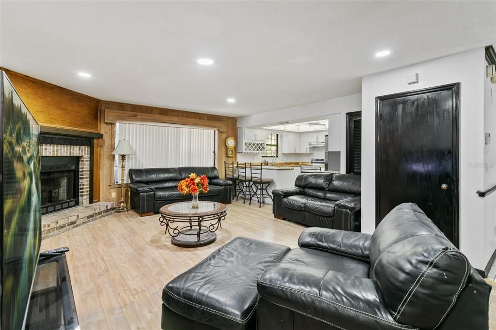 Family Room Off Kitchen