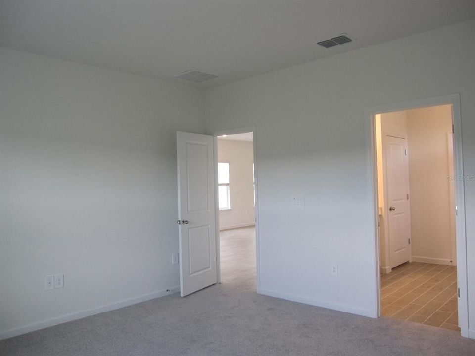 Inside primary bedroom