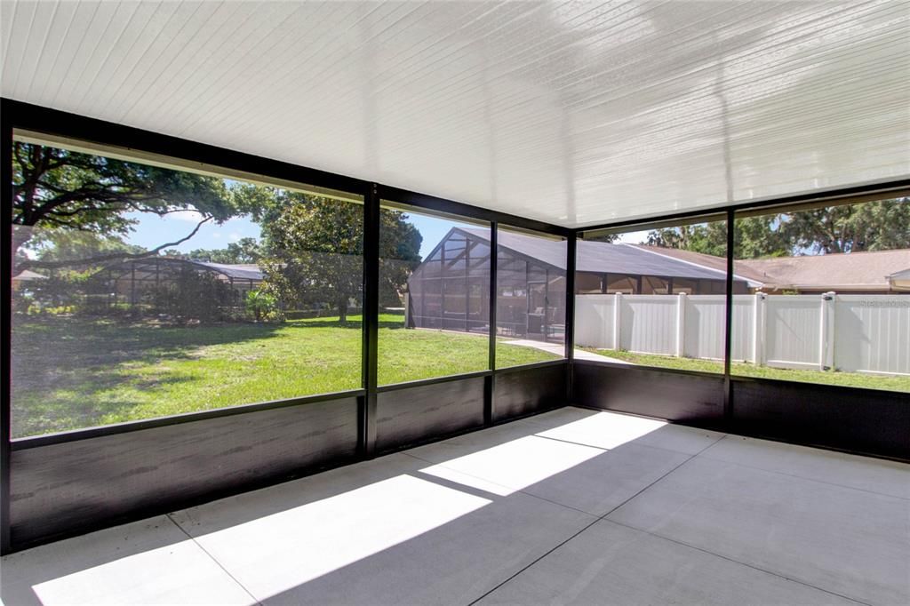 Screened Porch Attached to She Shed/Man Cave