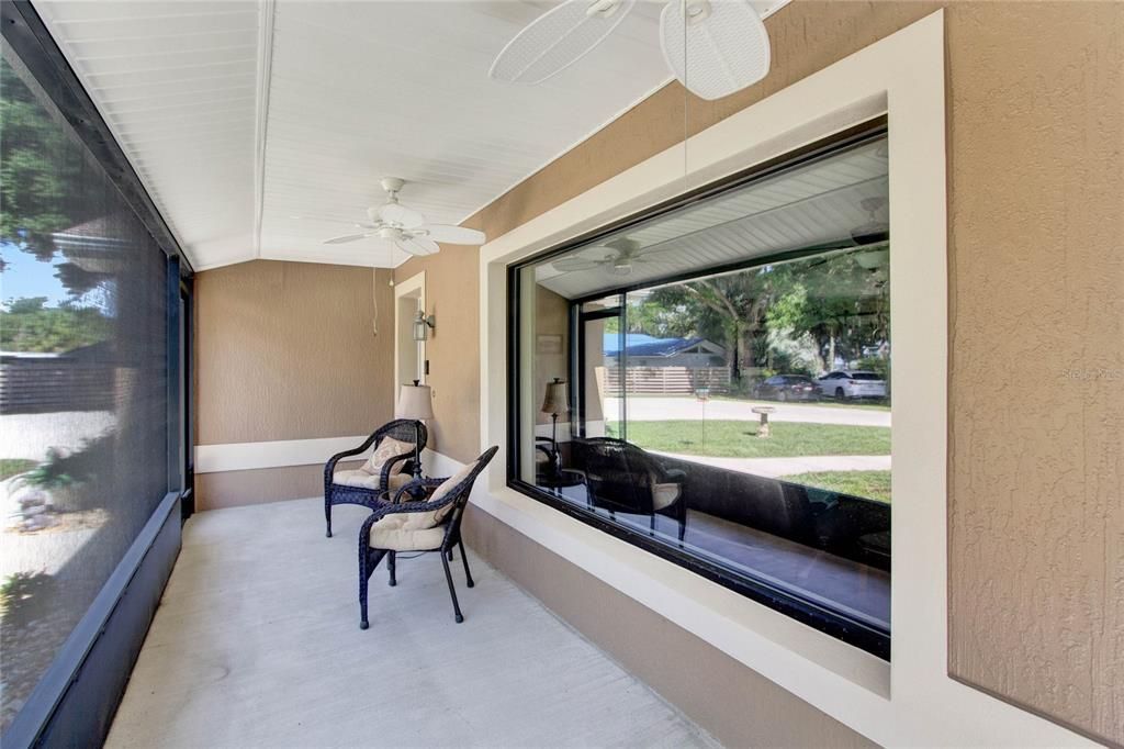 Screened Front Porch