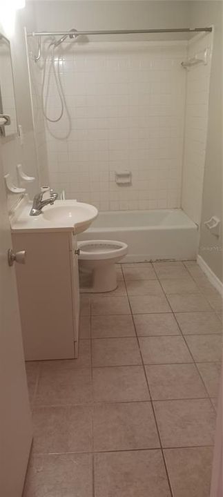 Primary Bath combo tub-shower