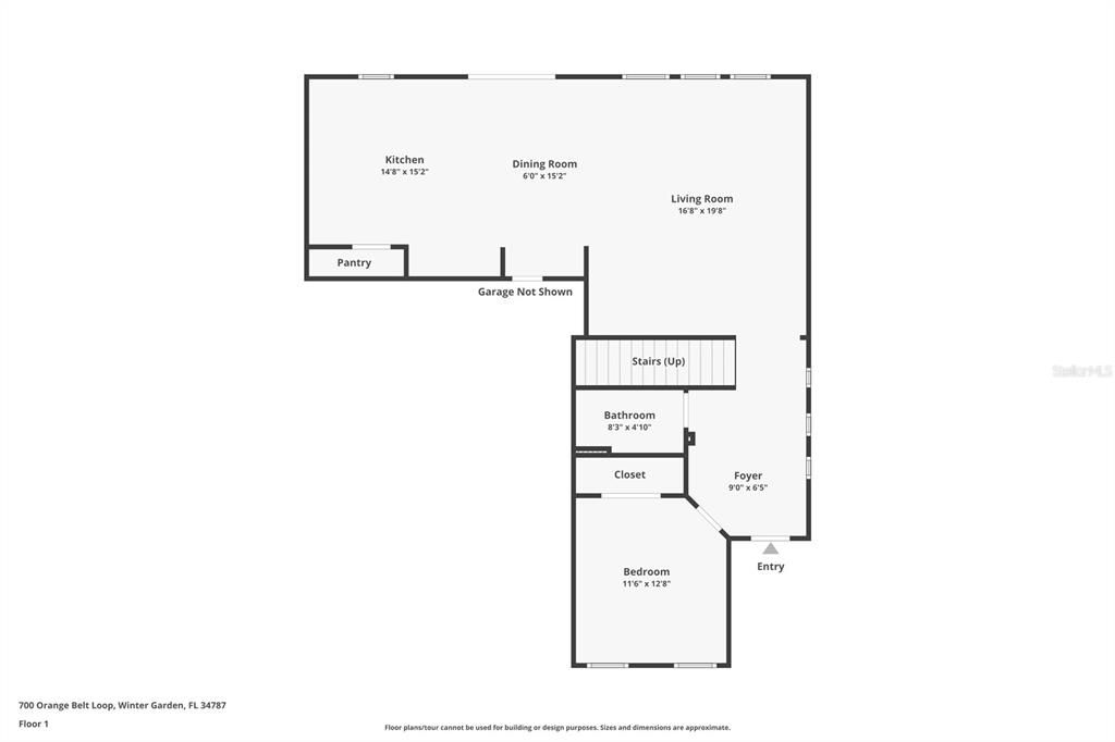 Measured first floor Floor plan