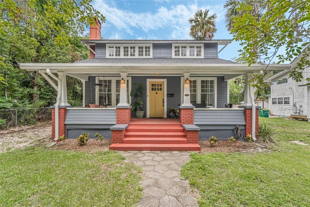 Front of home facing West