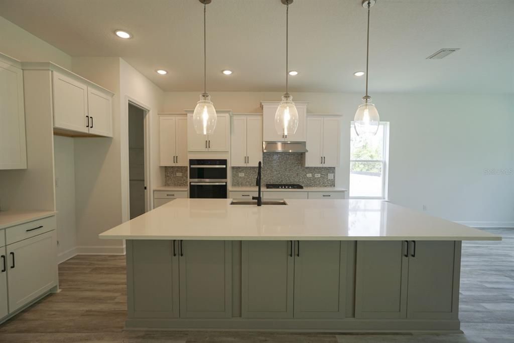 Extended Kitchen Island