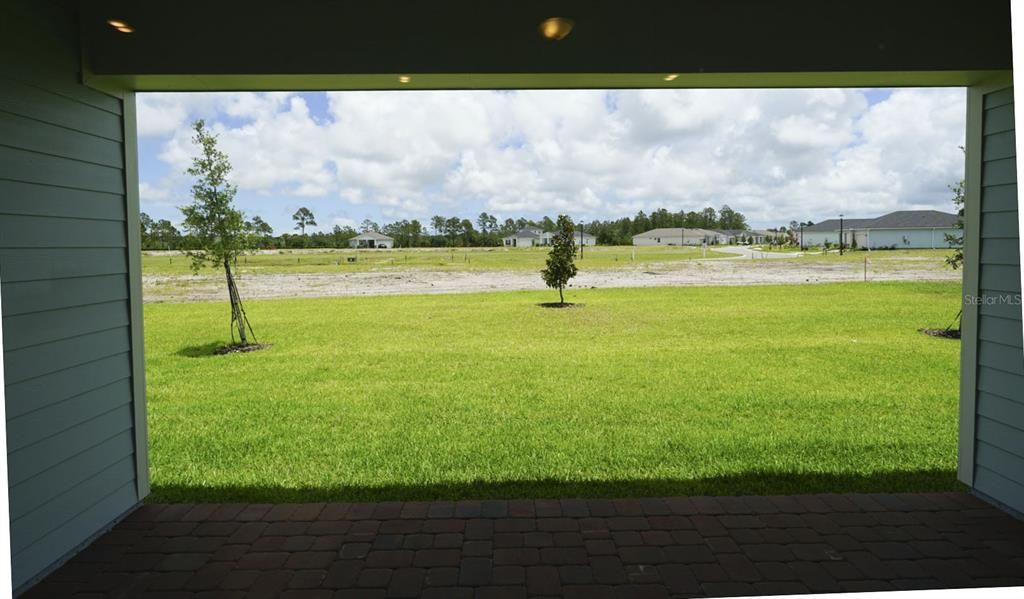 View from Covered Lanai