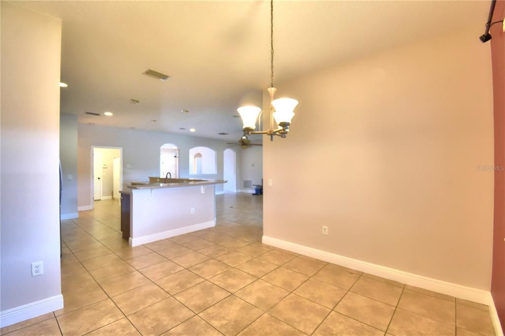 View from Breakfast Nook across kitchen