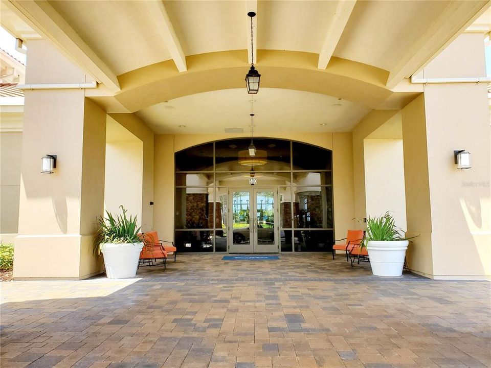 MONTECITO CLUBHOUSE ENTRANCE