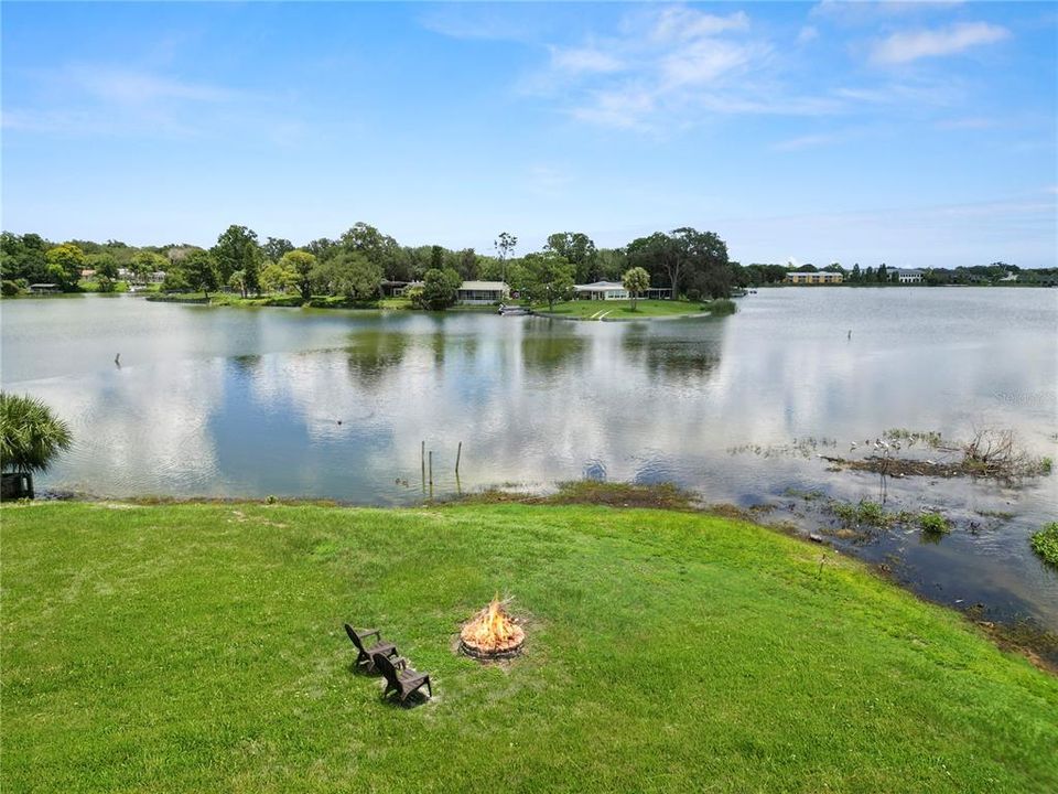 Fire Pit & Lake