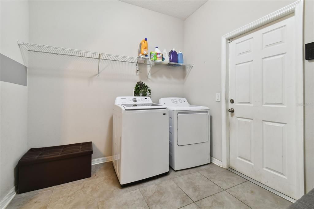 Large laundry room