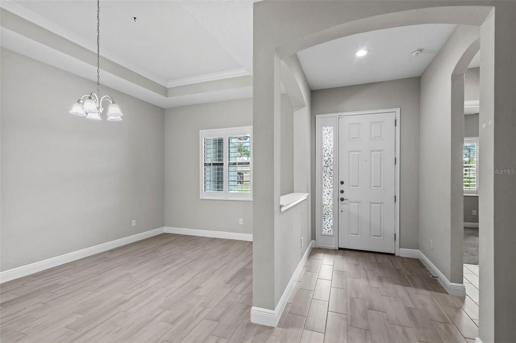 Foyer & Dining Room