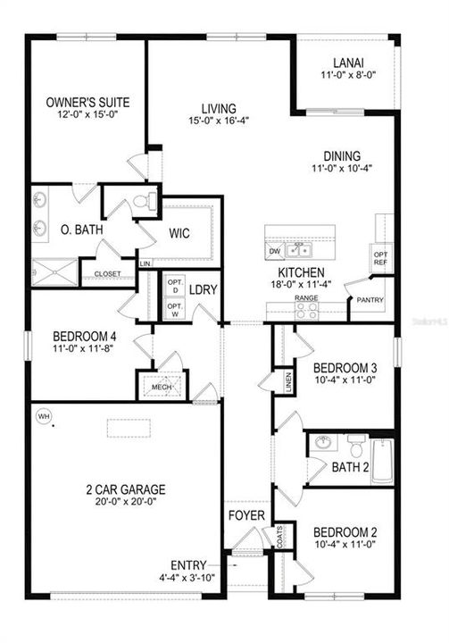 For Rent: $2,495 (4 beds, 2 baths, 1846 Square Feet)