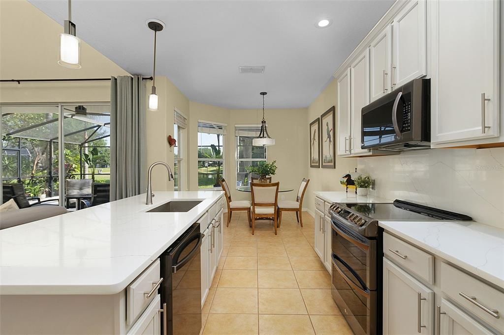 Kitchen and Breakfast nook