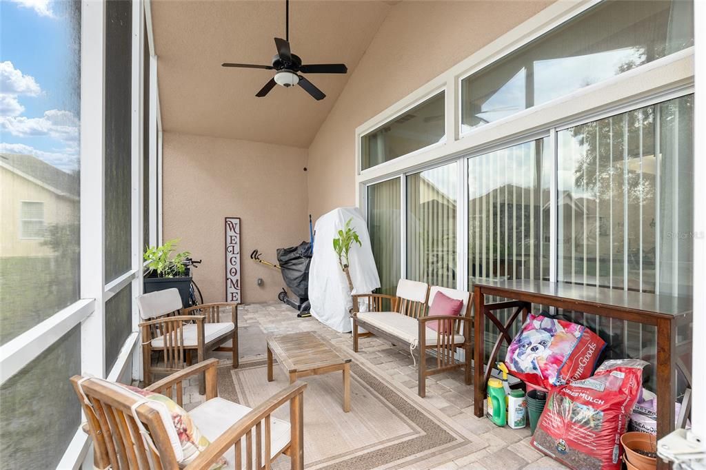 Rear Screened Porch