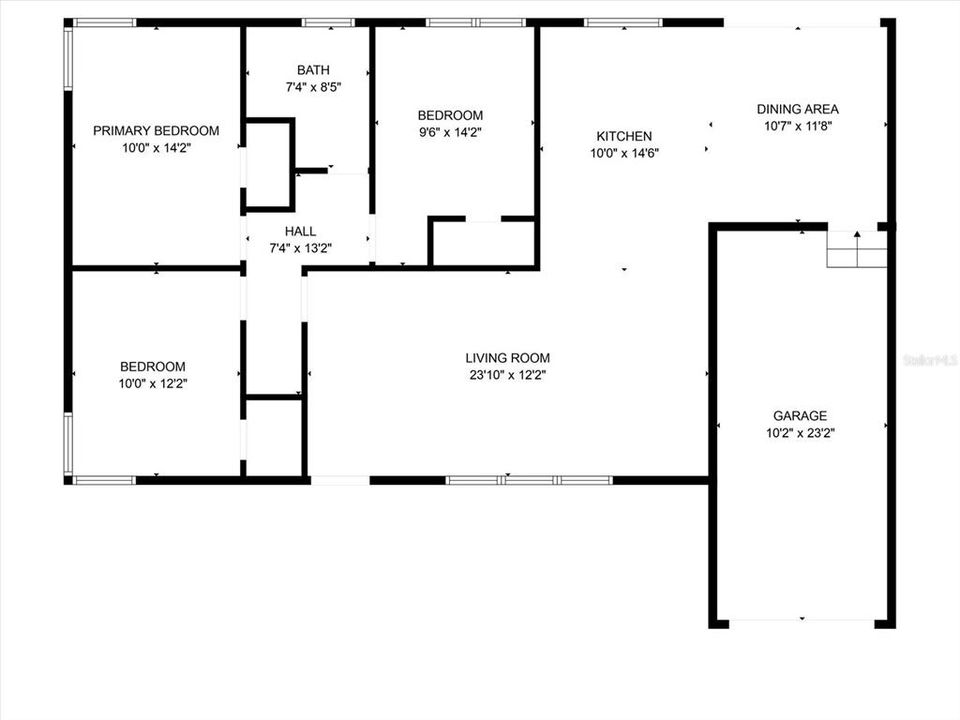 Active With Contract: $475,000 (3 beds, 1 baths, 1235 Square Feet)