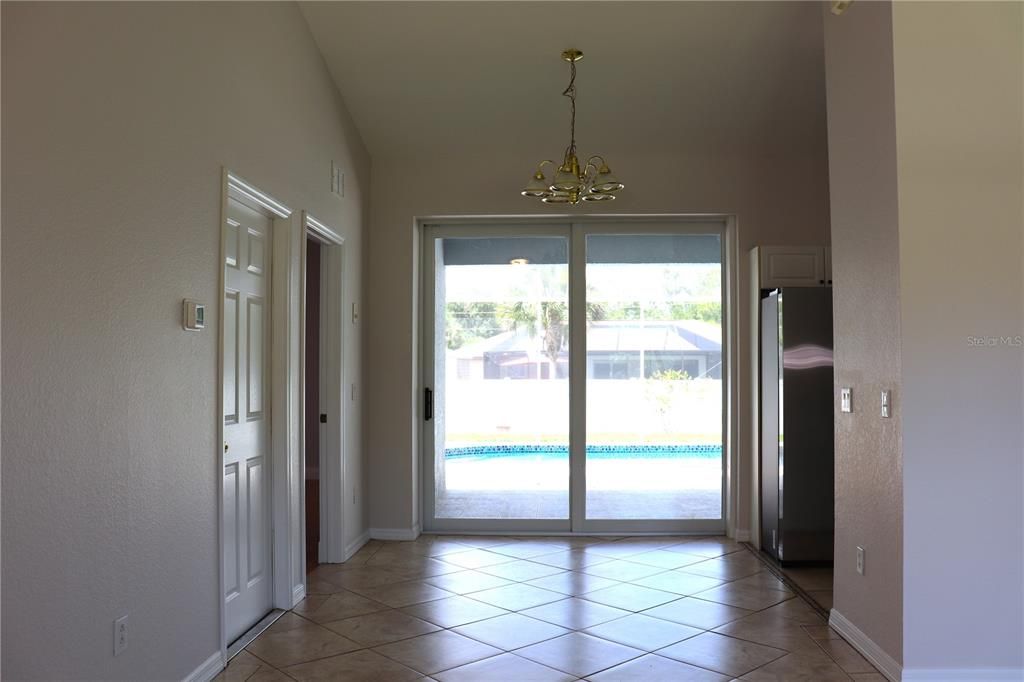 Living Room and Dinette area