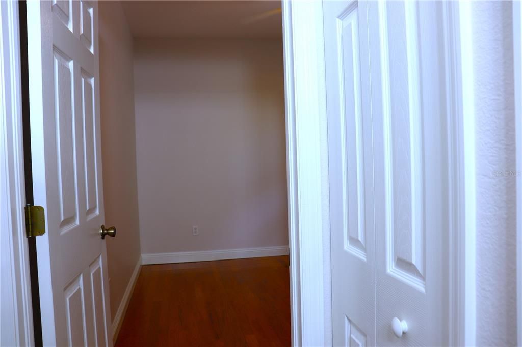 Hallway Linen closet between Bedroom #1 and Bedroom #2