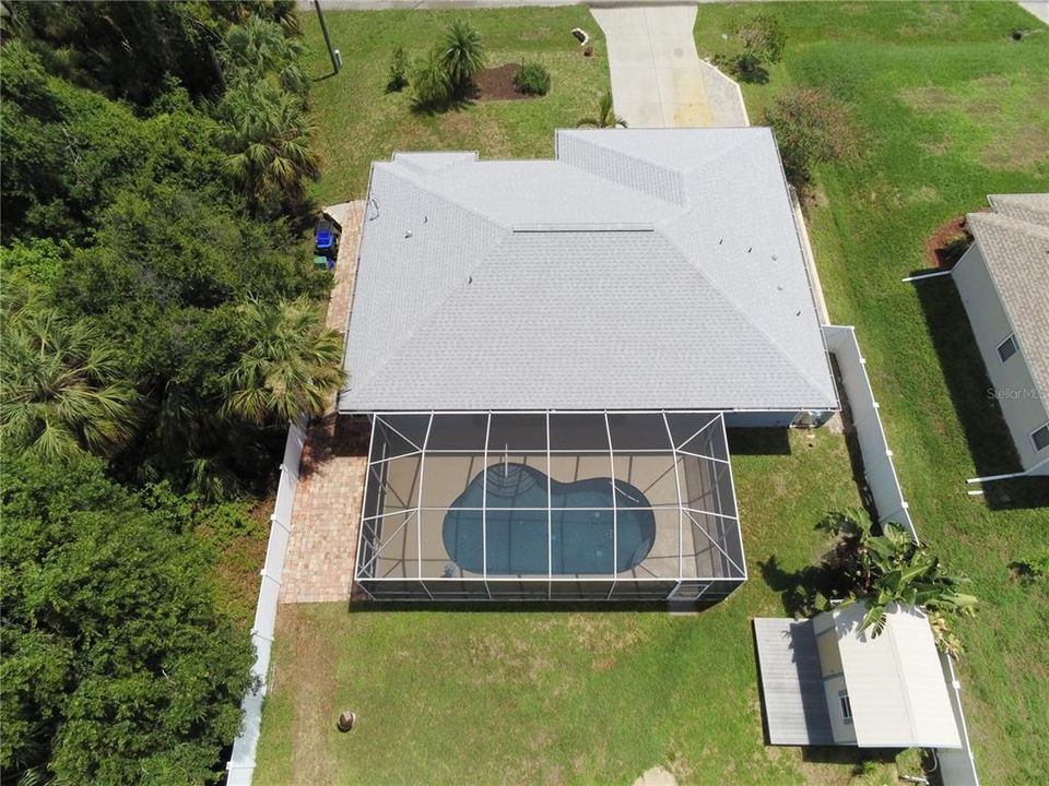 Ariel view of the Home