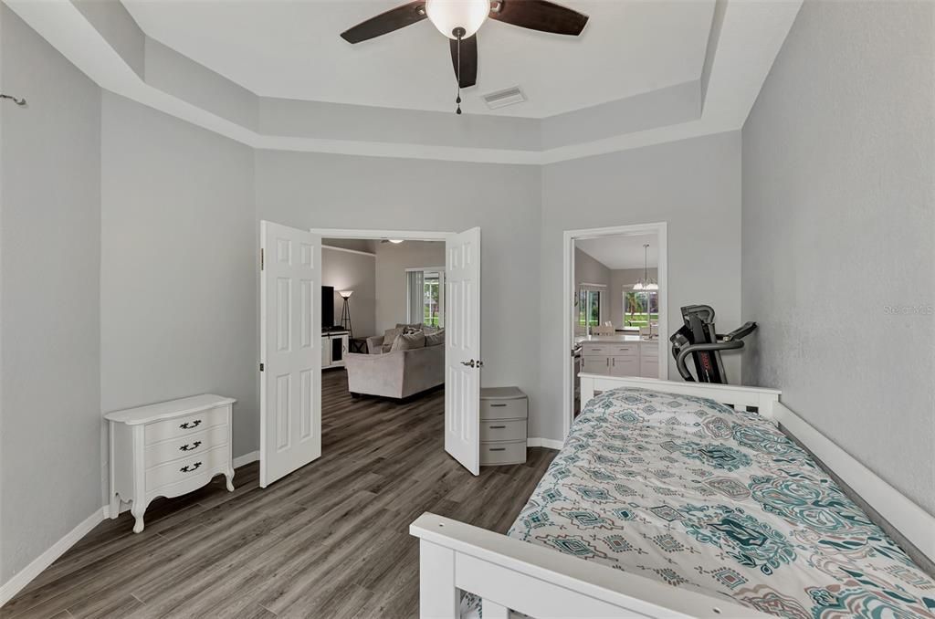 Bonus Room / office space with French doors