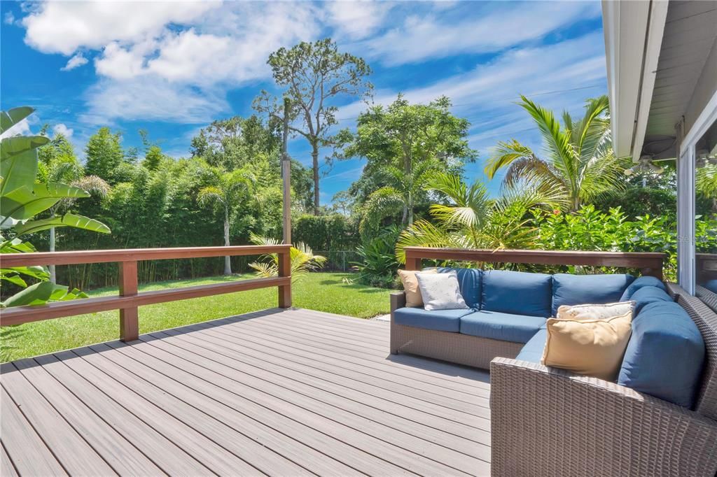 Bonus Room with backdoor leading out to your Back Deck!