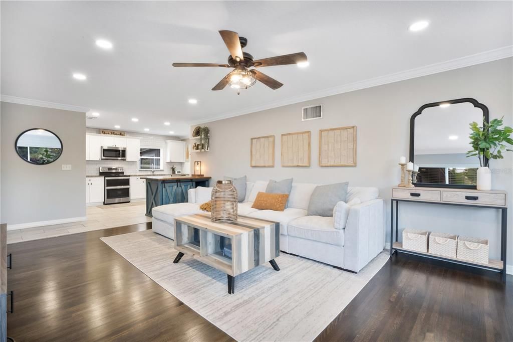 Living Room/Kitchen Combo