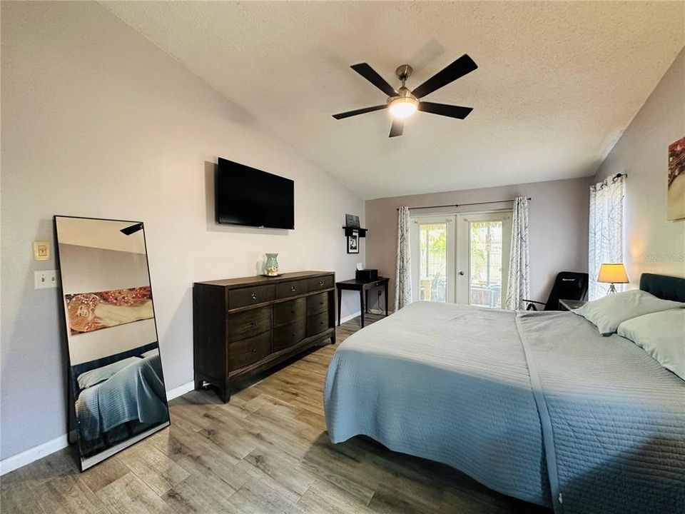 French Doors Leading to Back Patio!