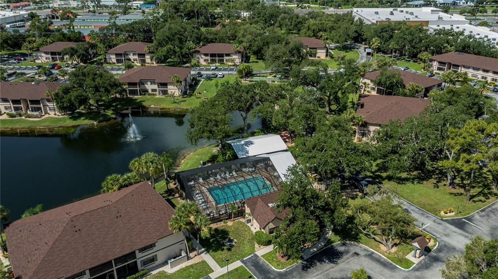 Aerial View of Amenities