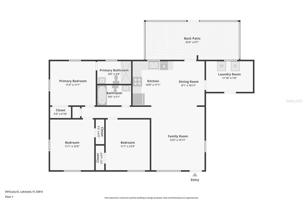 Active With Contract: $225,000 (3 beds, 2 baths, 1160 Square Feet)