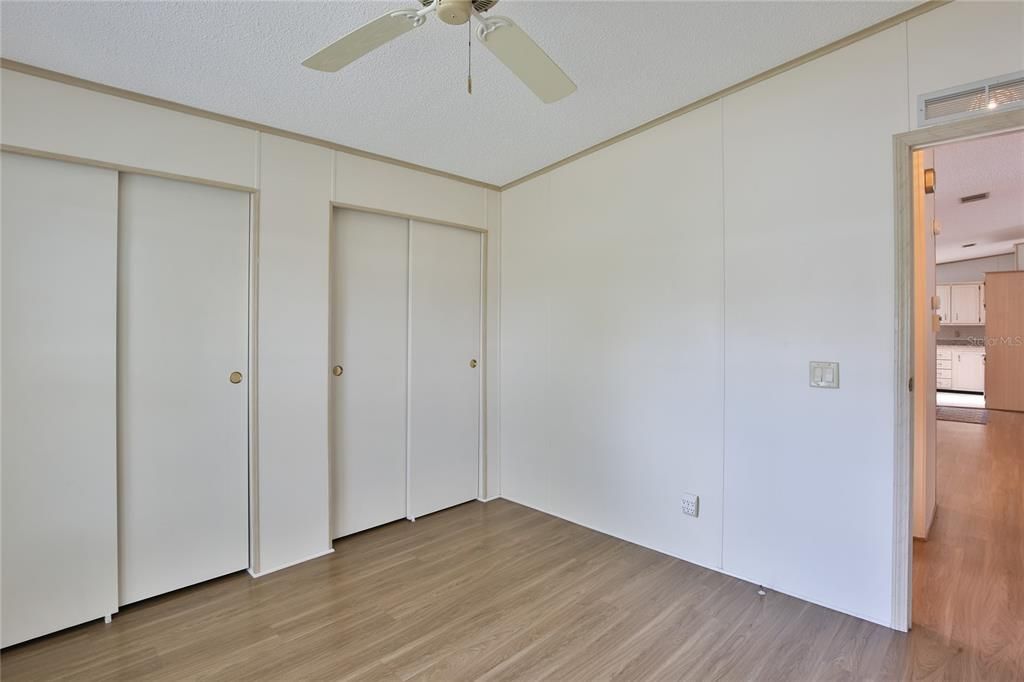 Bedroom 2 Double Closets