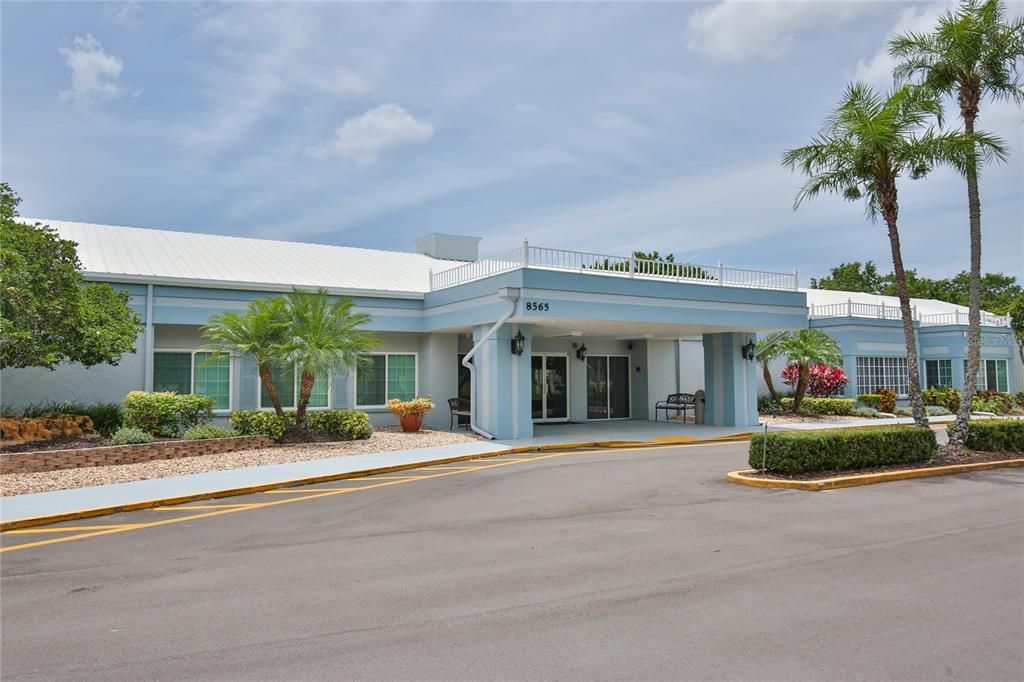 Front Clubhouse Entry