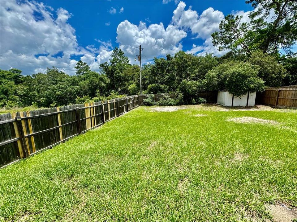 FENCED BACKYARD UNIT 1