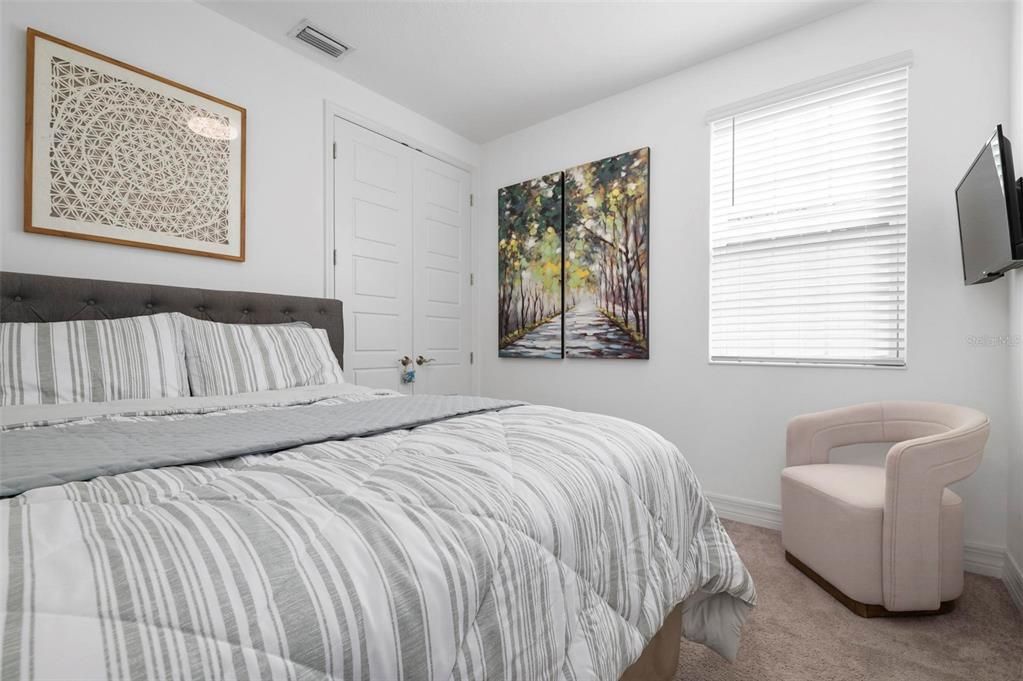 Second bedroom with Jack and Jill bath