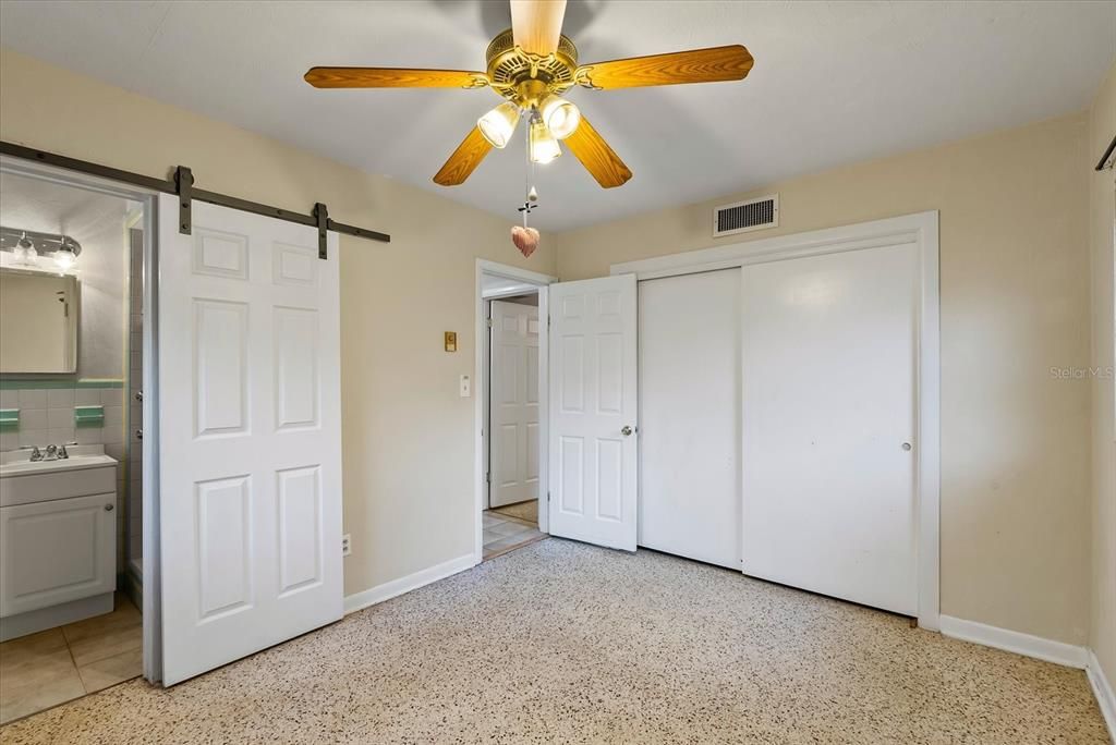 Barn Door for extra Privacy