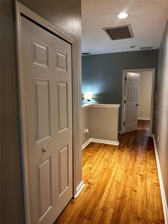 Upstairs Hallway & Storage