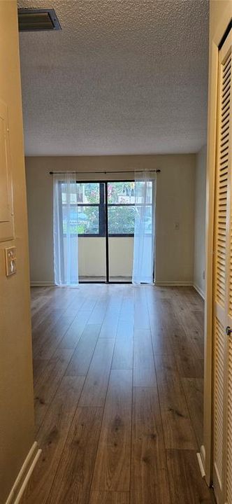 Main bedroom has an ample walk-in closet and a separate linen closet.