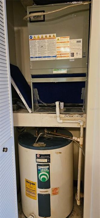 Air conditioner and water heater