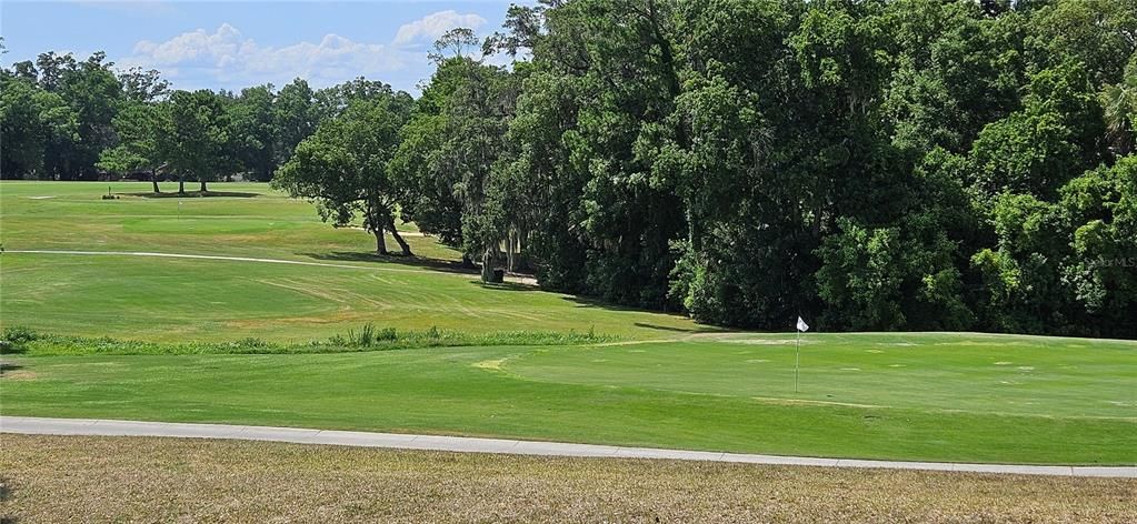 Golf course is adjacent to complex