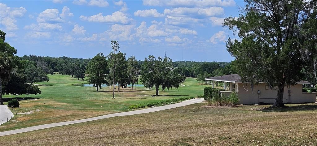 Golf course is adjacent to complex